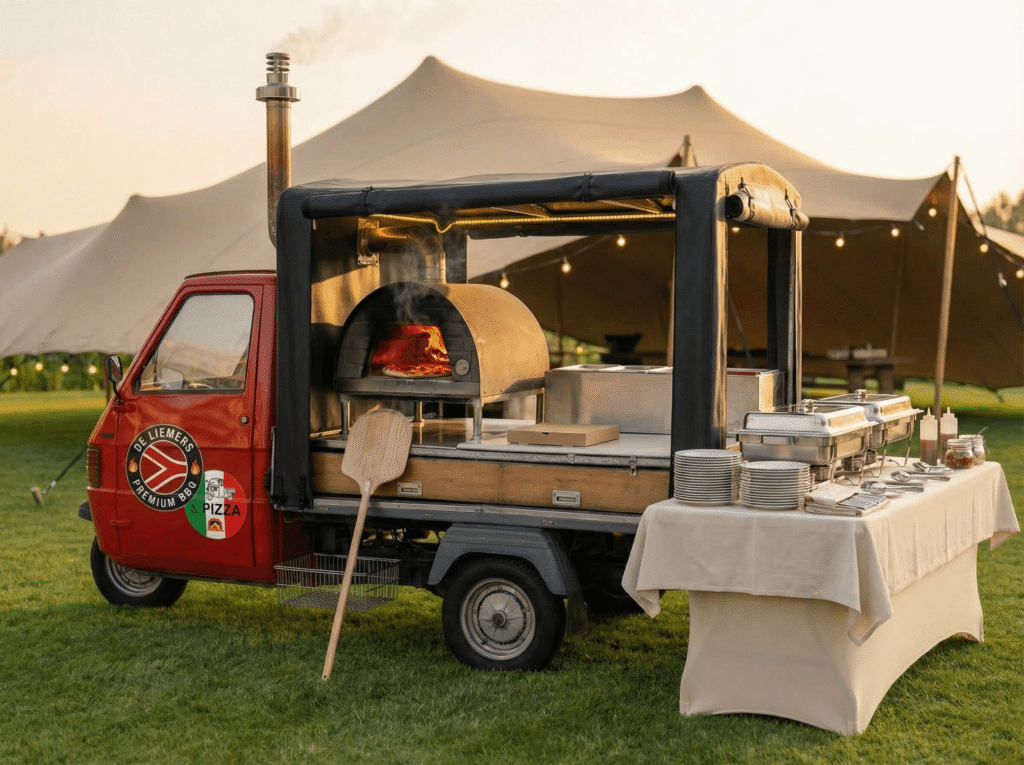 De Liemers foodtruck met pizzaoven