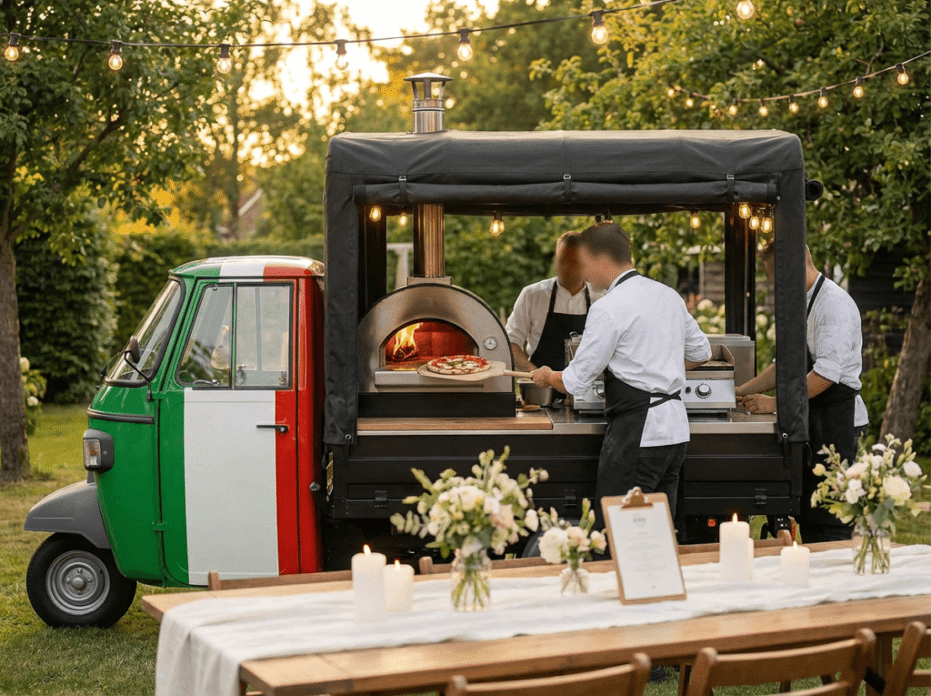 De Liemers BBQ en Pizza foodtruck bruiloft